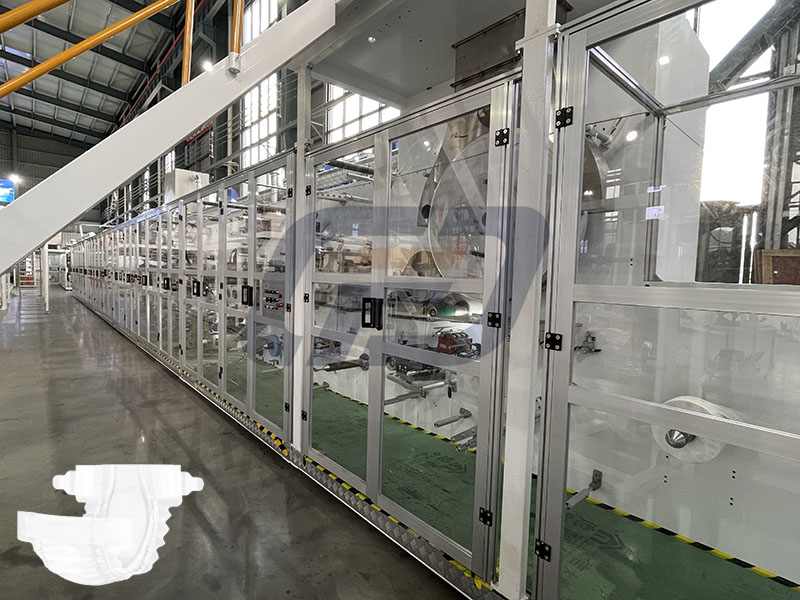 Baby I Shape diaper Production Line